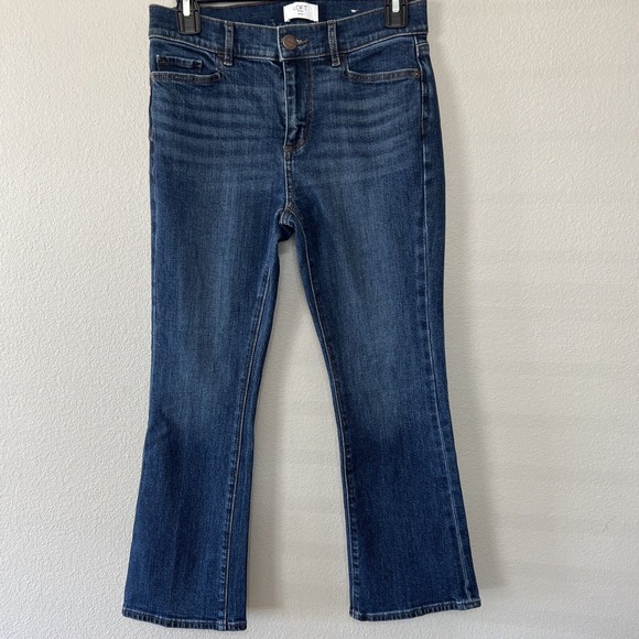 LOFT Denim - LOFT Women's Jeans Petite size 00 Dark wash flare‎ bottom B4